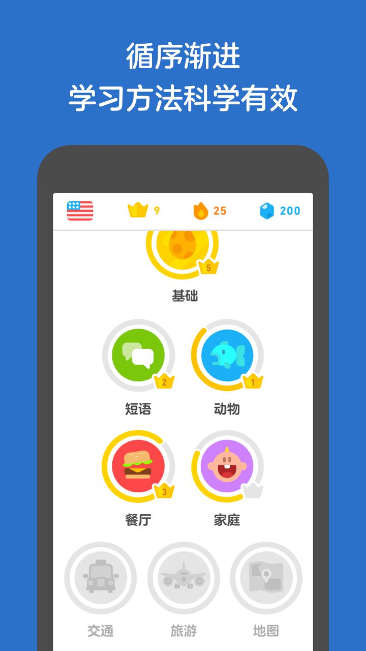 图片[3]-Duolingo多邻国-好用的语言学习软件-解锁高级版